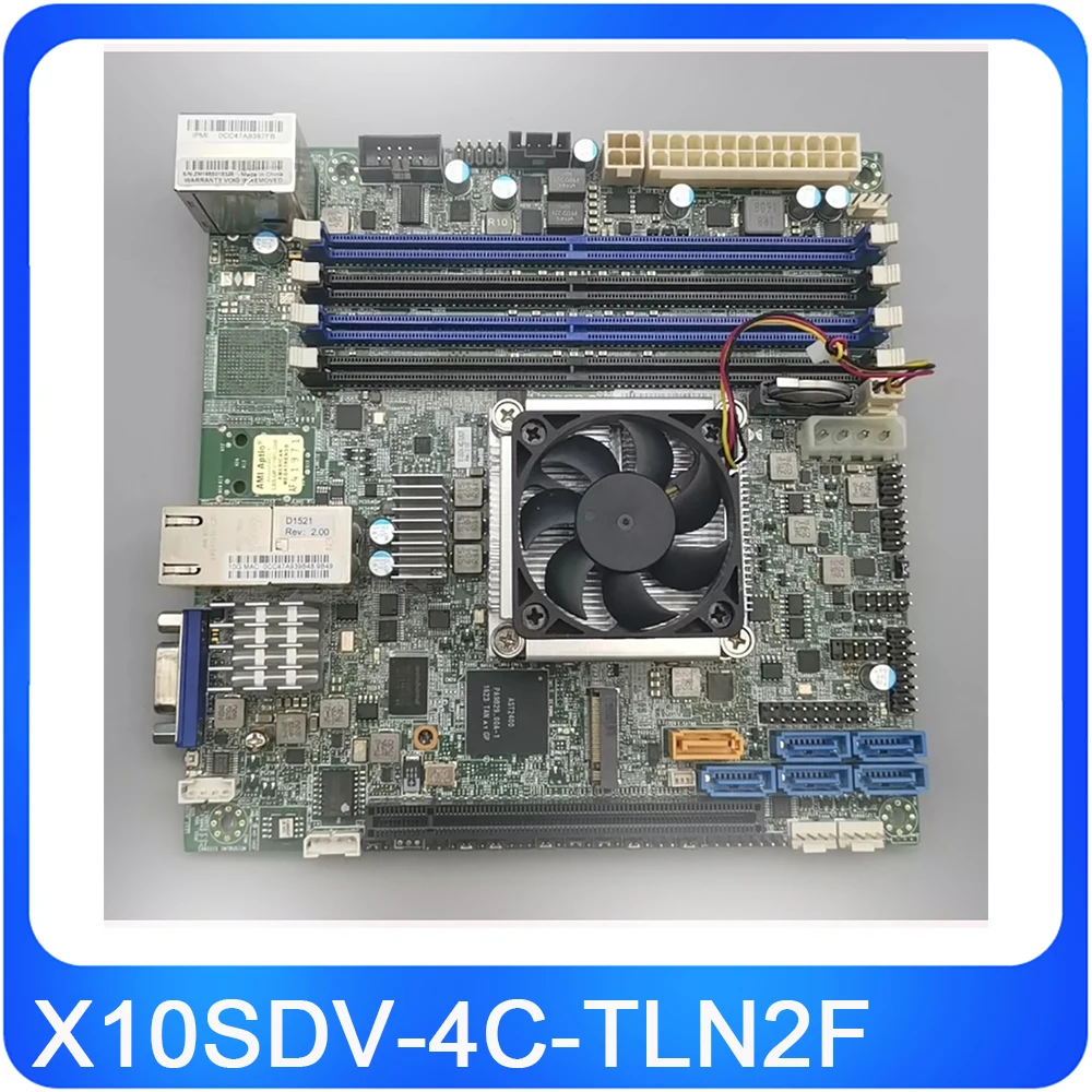 high quality Mainboard X10SDV-4C-TLN2F