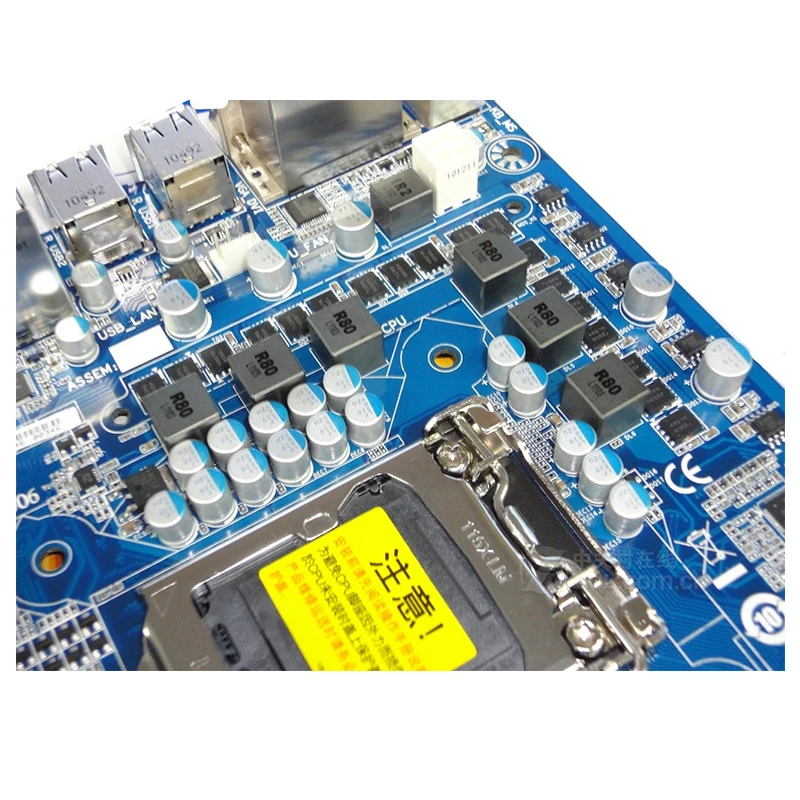 For Used GA-H61M-D2P-B3 H61M-D2P-B3 Desktop Motherboard 1155 H61 Socket LGA 1155 16GB DDR3 motherboard