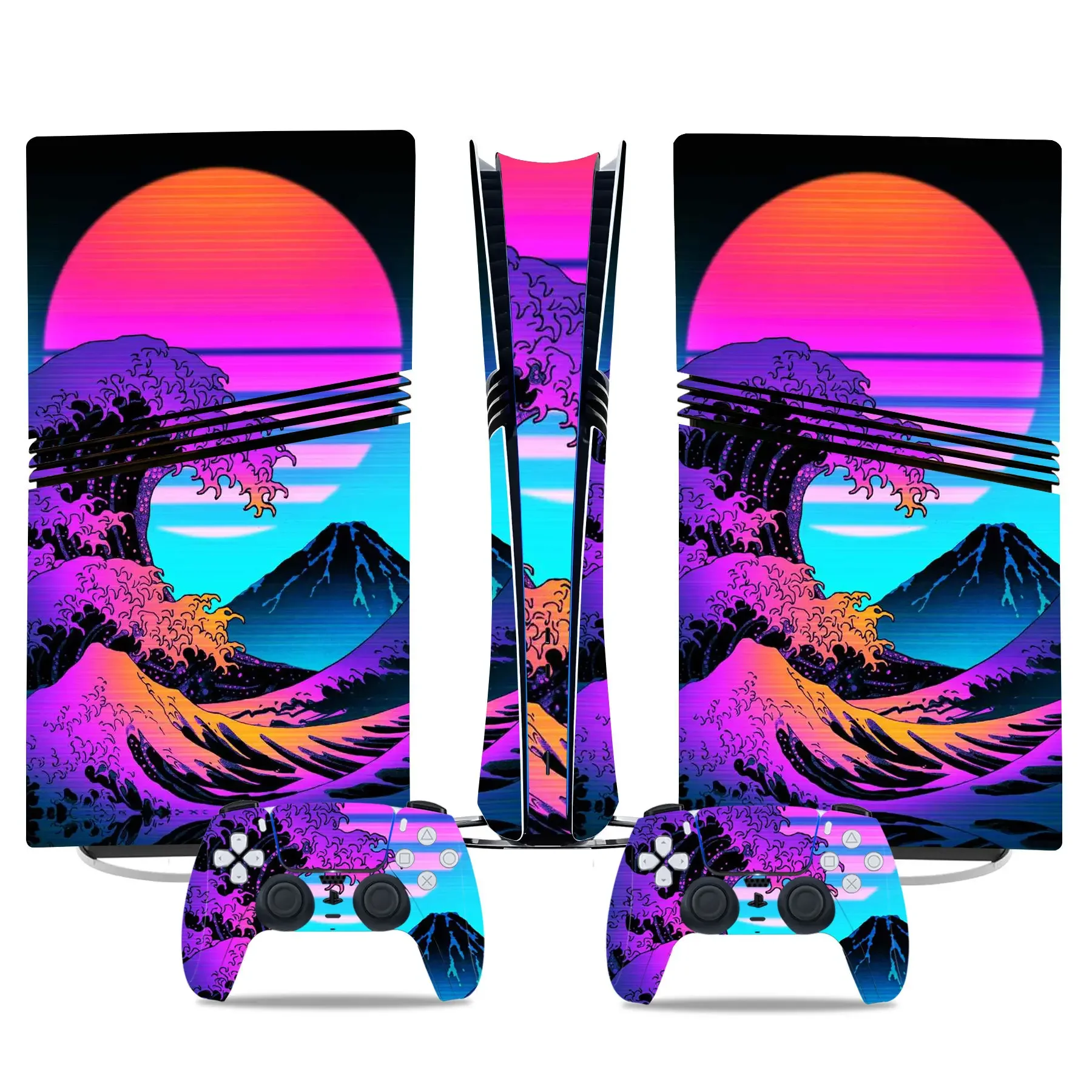 FOR ps5 pro Digital decal New Arrival girls designs PS5 pro digital Skin Sticker Console Controller PS5 pro Stickers Decal