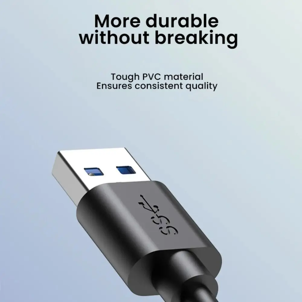 4 Port USB 3.0 Hub Expansion Dock with Type C Port USB 3.0 Splitter High Speed Multifunctional USB Power Adapter Splitter