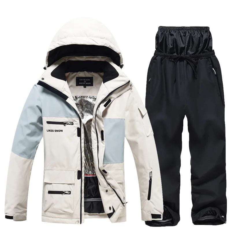 Winter Frauen Snowboard jacke Sport wasserdichte Mann Ski mäntel Outdoor männliche Schnee kleidung Wandern wasserdichte warme Mantel & Hose