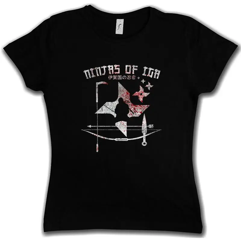 

NINJAS OF IGA T SHIRT Mie Kinki Japan Hanzo Ishu no kuni Kokufu Ninjutsu
