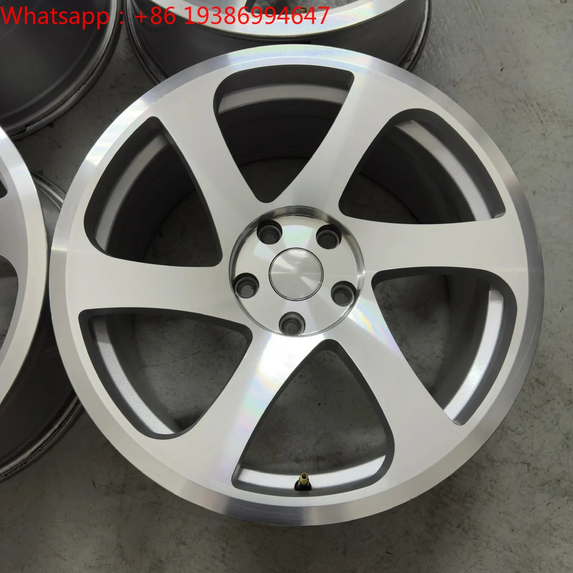 For YQ 17 Inch 17x7.5 5x120 ET 35 CB 72.6 Aluminium Alloy Flow Forming Wheels & Rims New Bright Finish 3 Year Warranty