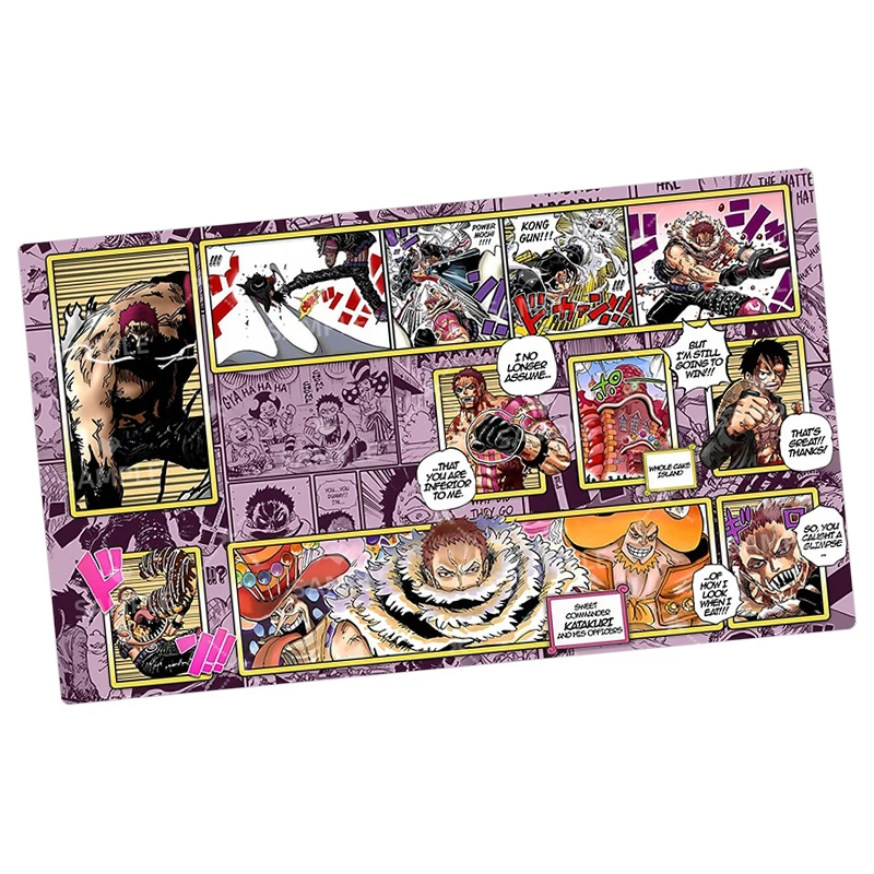 Opcg 600x350mm uma peça portgas d ace uta único jogador cartão playmat anime dos desenhos animados bom argila borracha jogo de tabuleiro tapete mouse brinquedo