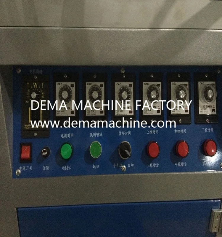 DM perfume bottle coating machine paint machine production line powder spray painting paint machine