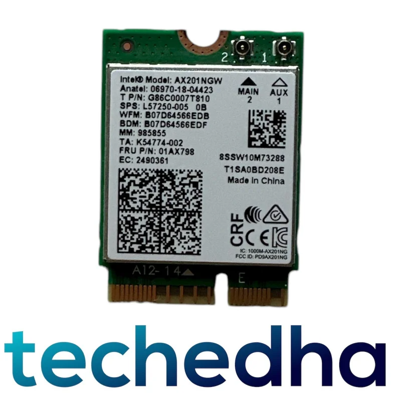 For HP Elitebook 840 G7 WLAN WiFi Network Wireless Card AX201NGW GRADE A
