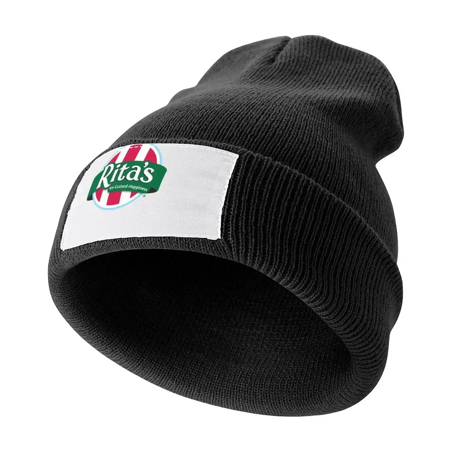 Rita's italian ice cafe classic t shirt Knitted Hat birthday Hats Sun Cap Ball Cap Male Cap Women's