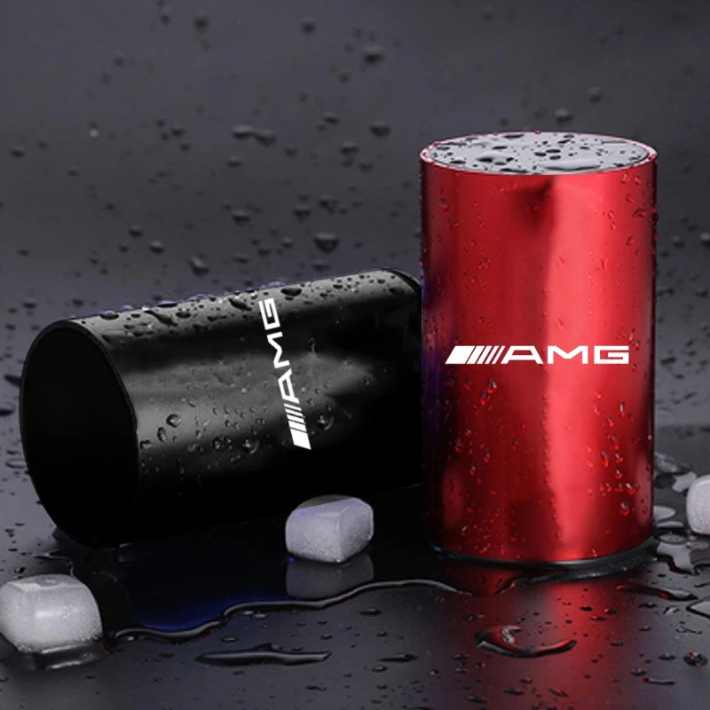 Portable Smoke Car Ashtray Cigarette Ash Ashtray Car Cup Holder for Benz AMG W211 W210 W124 W202 CLA W212 W220 Car Accessories view 2