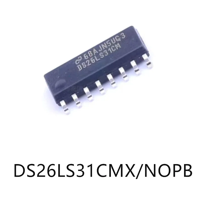 Puce Transcsec DS2631LSCMX/NOPB SOP-16Driver injScreenDS26LS31CMIntegrationic