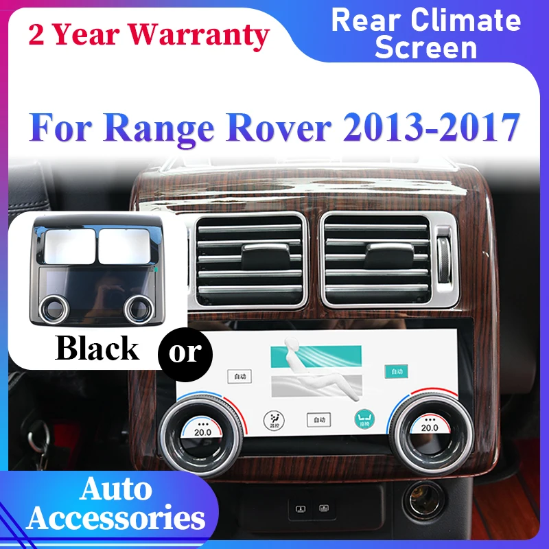 Rear Climate Screen for Land Rover- Range Rover Vogue Sport L405 2013-2017 Car Air Conditioning Climate Display Board AC Panel