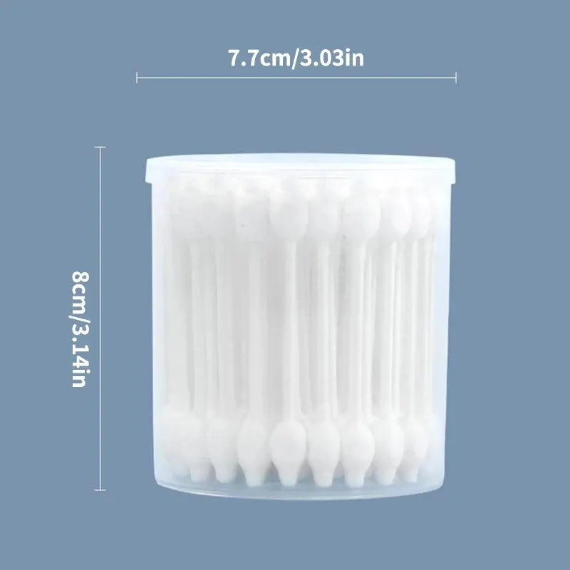 50PCS Pet Cotton Swabs Gourd Shaped Cotton Swabs Cat And Dog Ear Care Ear Care Safely Cleans Your Pet