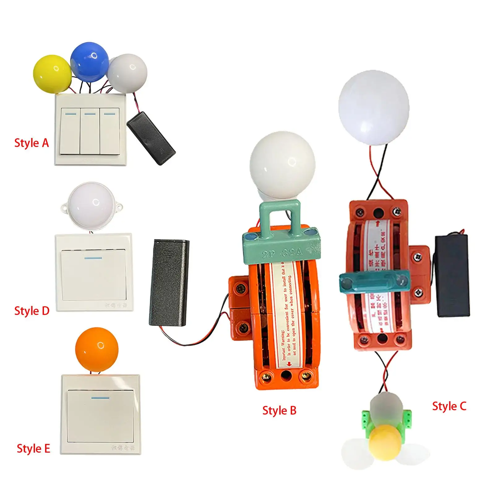 مشغول مجلس الملحقات الخفيفة DIY الملحقات المواد أجزاء اللوحة الحسية DIY