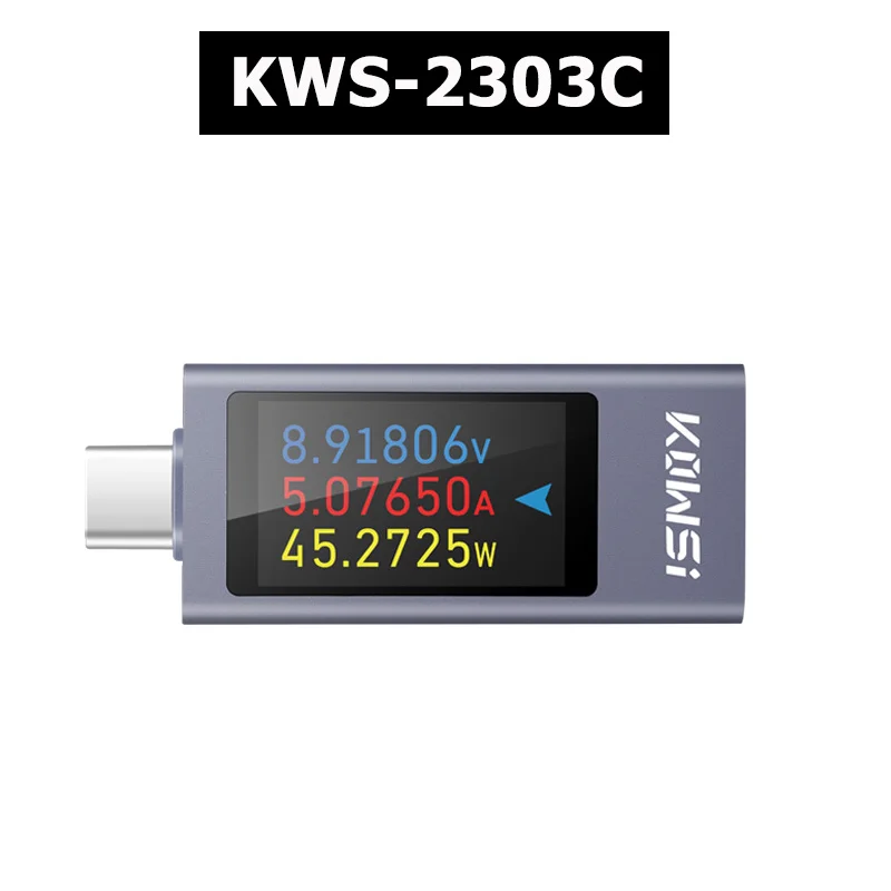 Type-C Multifunctioneel digitaal display DC-spanning Ampèremeter Power Meter DC 4-30V 12A Voltmeter Ampèremeter Oplader Capaciteitstester - afbeelding 1