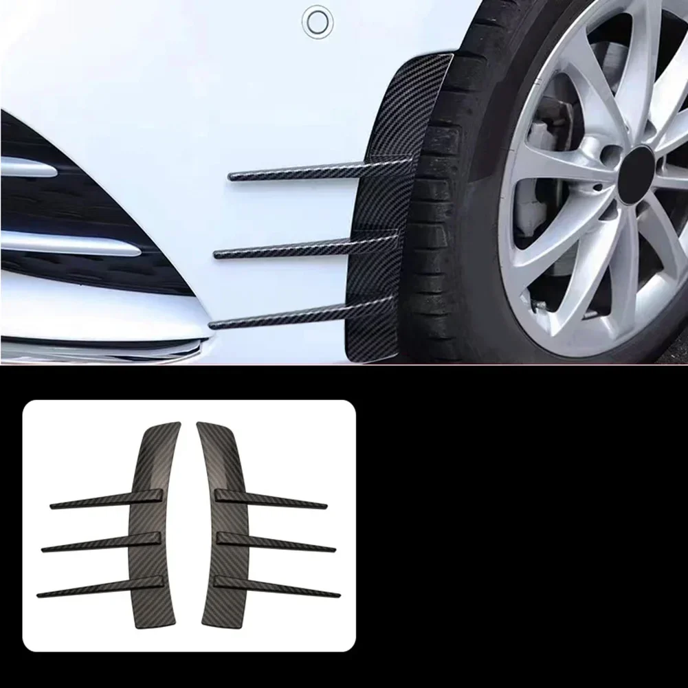 For Car Side Fender Car Fender Vent Stickers Side Fender Stickers Car Exterior Decoration Anti-corrosion Direct Installation