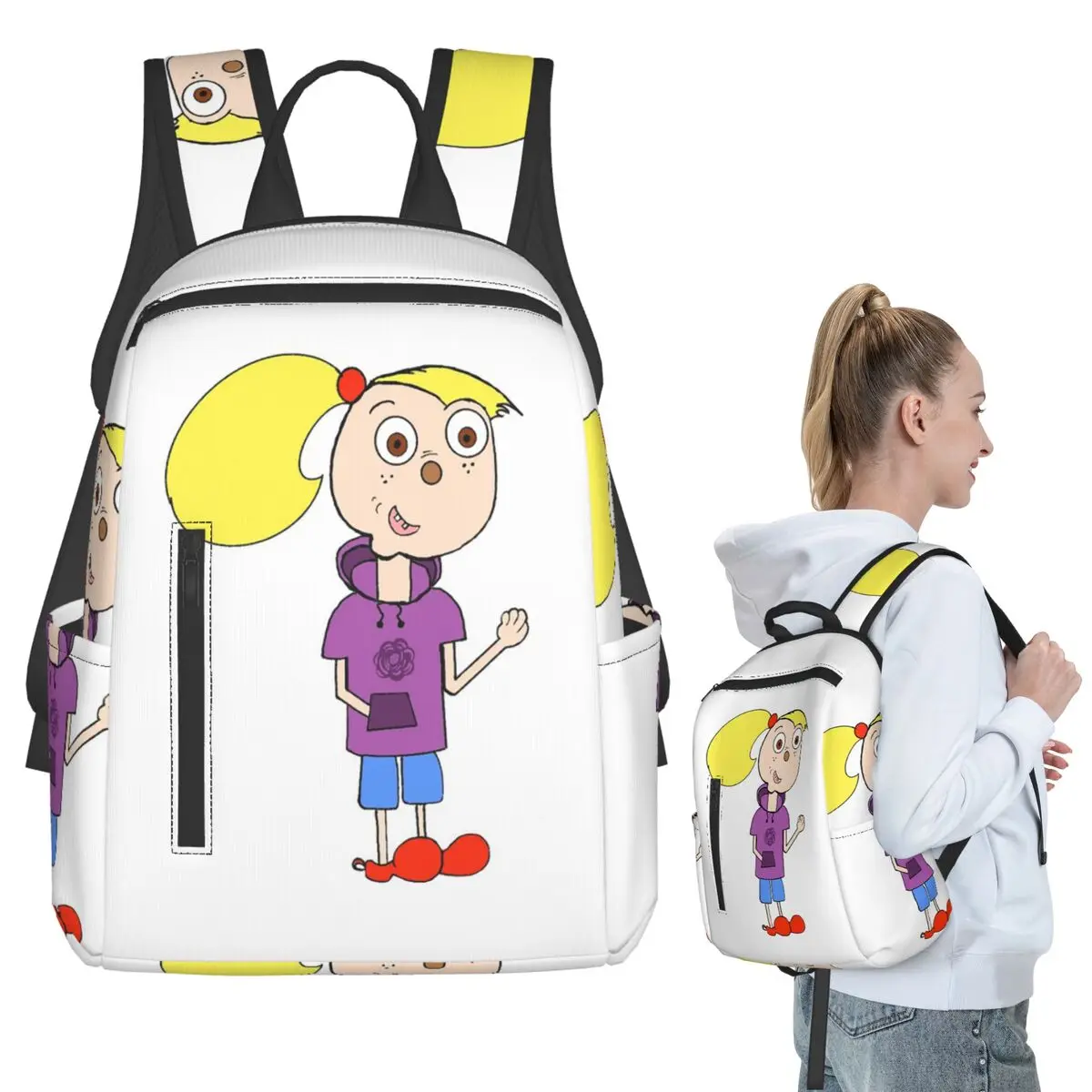 

Fikos S Backpack Student BookBag Kids School Bag Laptop Shoulder Bags Boys Girls