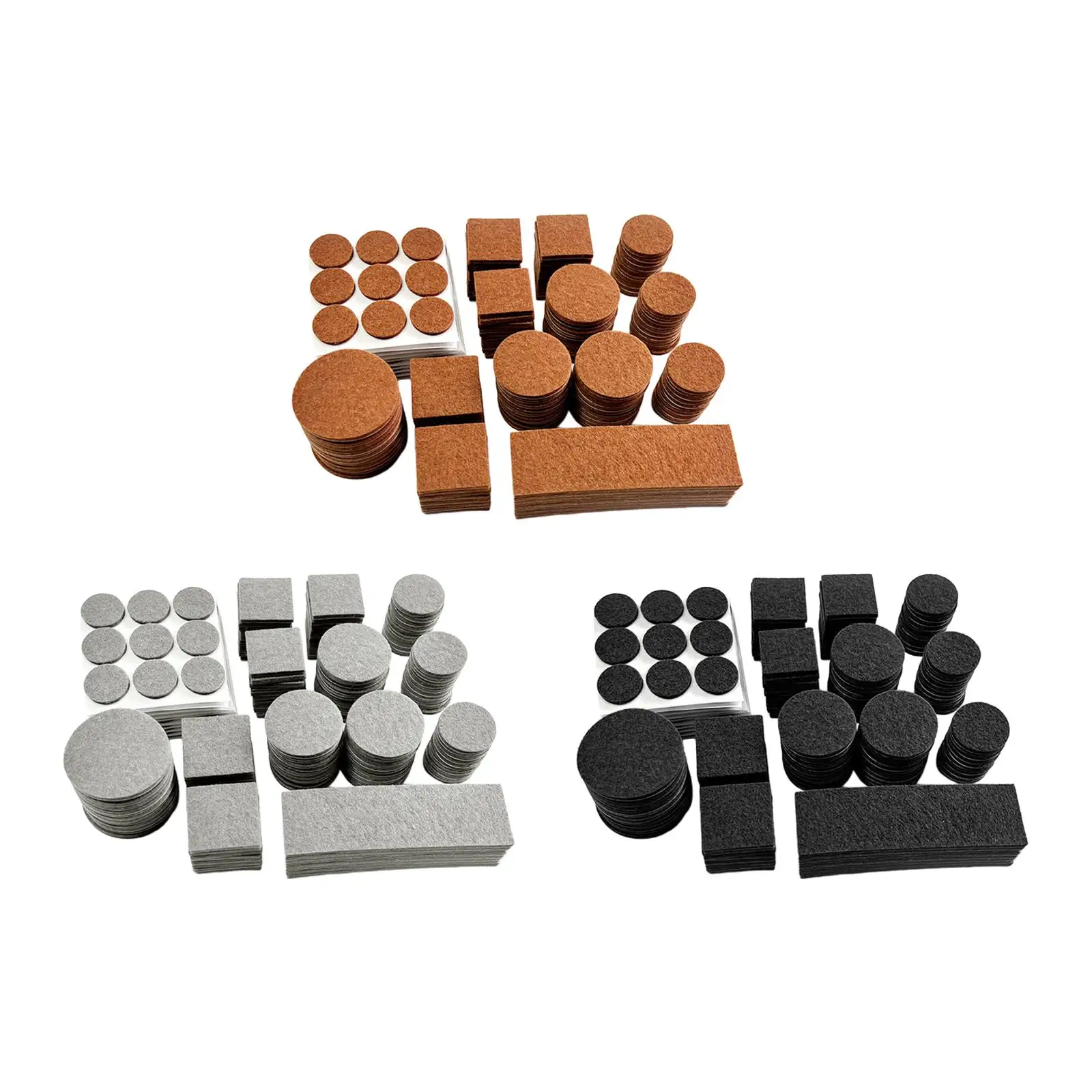 

216Pcs Furniture Pads Furniture Feet Covers Nonslip Anti Scratch DIY Furniture Accessories for Chair Feet Desk Furniture Table