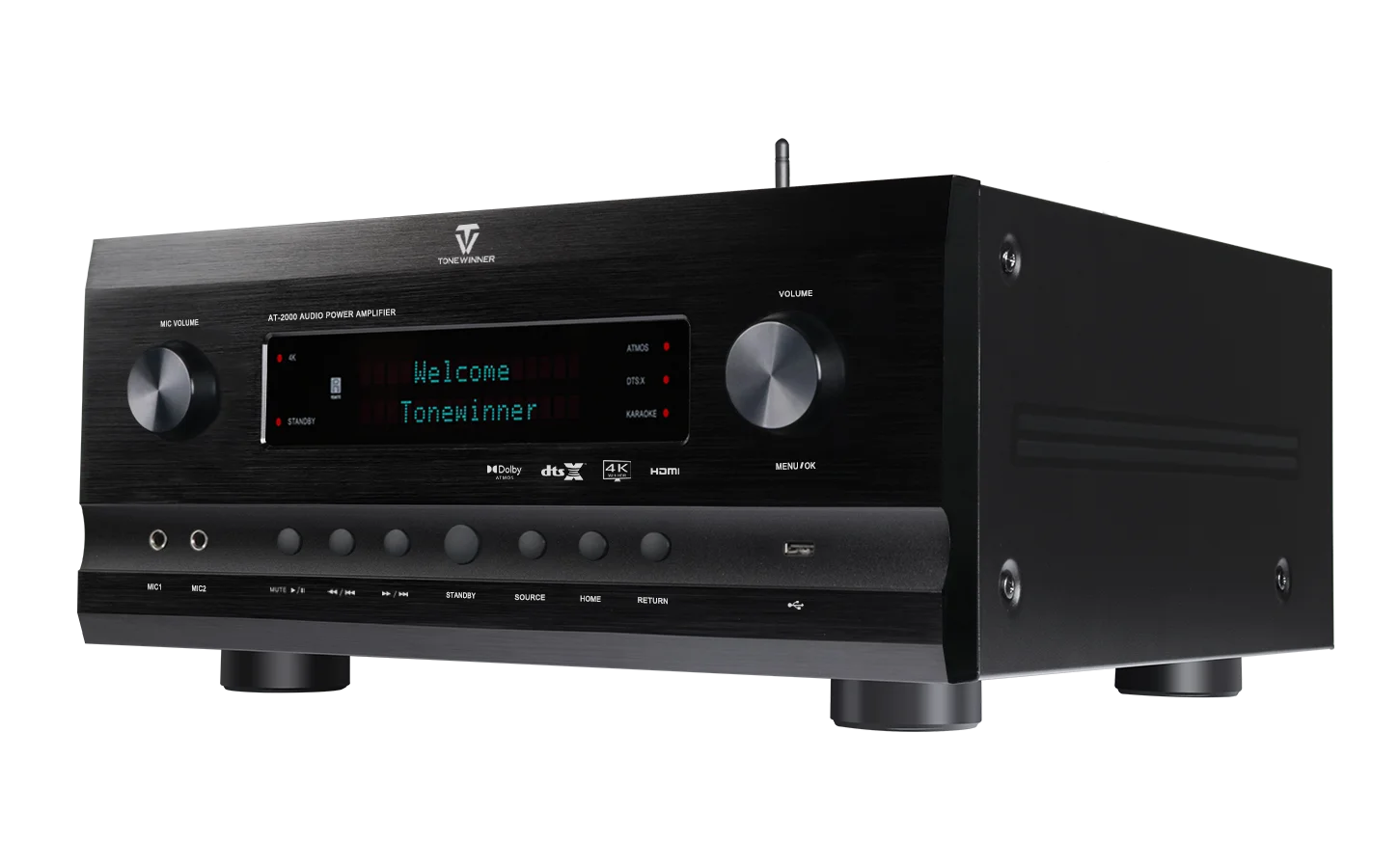 مضخم صوت منزلي 7.2.4 مع نظام A - مراجعة Home Cinema Atmos وسعره