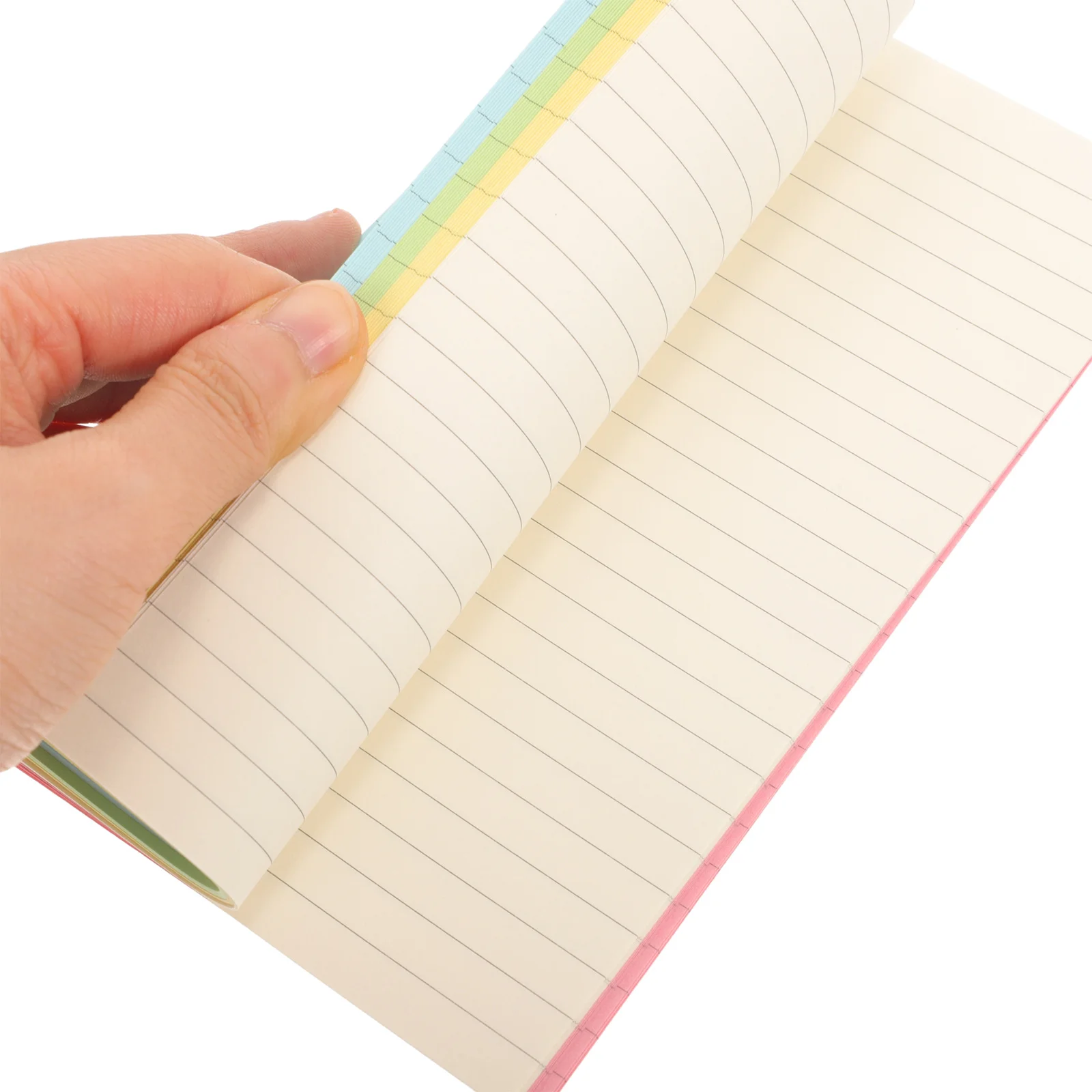 

A6 Colorful 6-Hole Ruled Loose Leaf Paper For Planner Notebook Refills Inserts Premium Smooth Writing Daily Use Finance