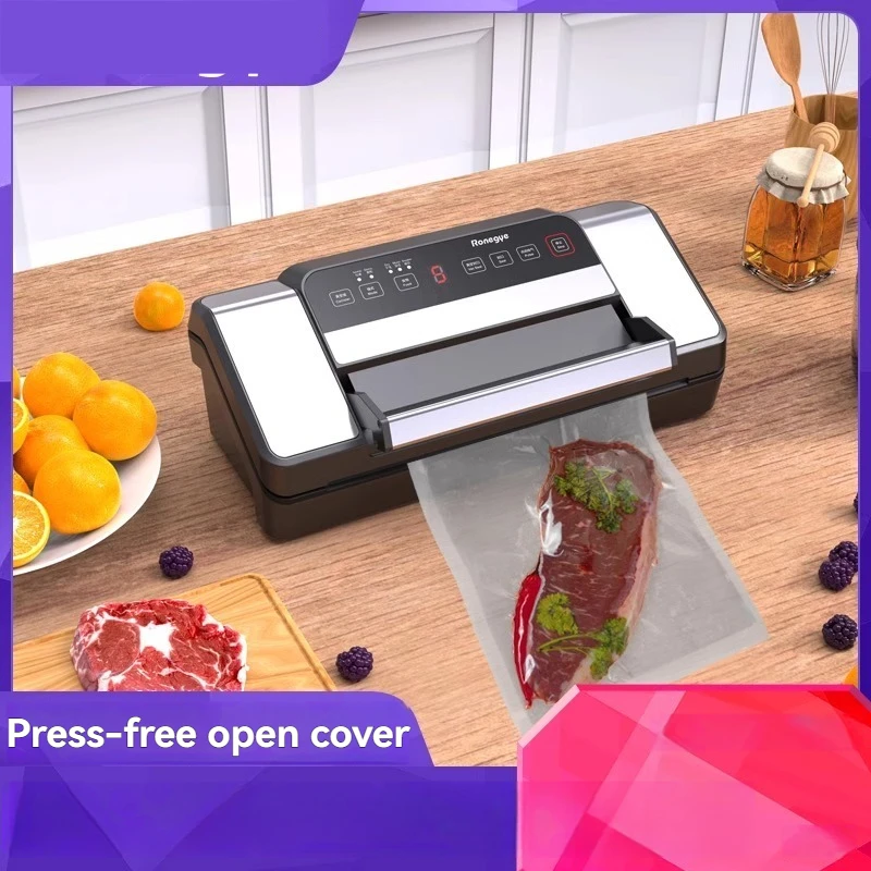 

Double-sealed Vacuum Packaging Machine Vacuum Sealing Machine Full-automatic Household Packaging Machine