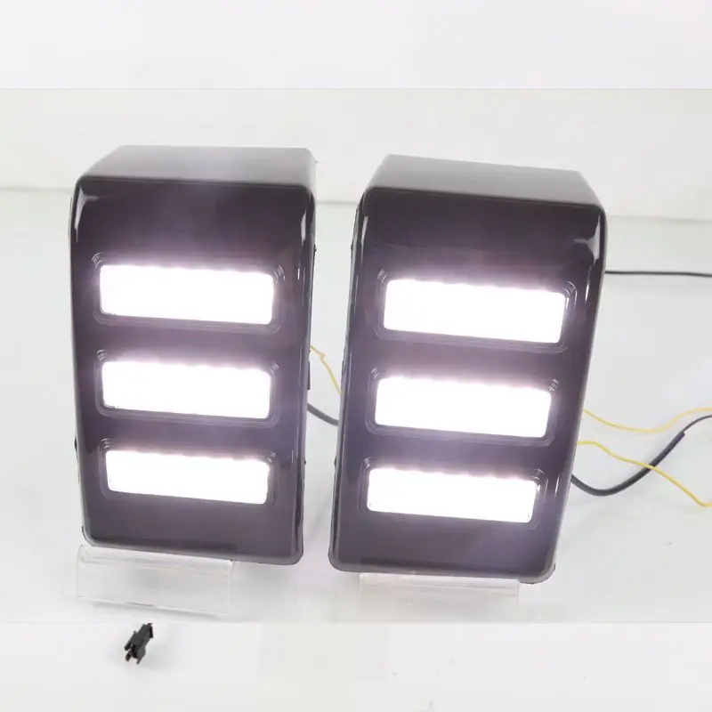 

SAAR Suitable for Great Wall Weipai Tank 300 Daytime Running Light Modification Front Hood Light Tri-Color LED Driving White Lig