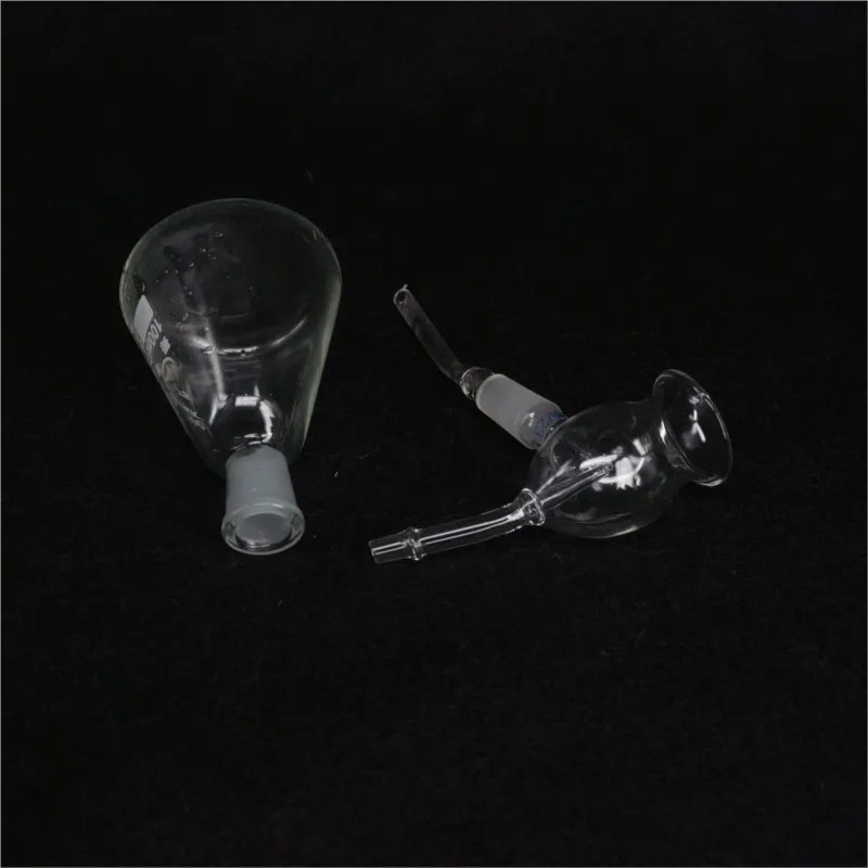 30/50/100ml Lab Glass Chromatography Conical Spray Bottle Ground Joint Spray