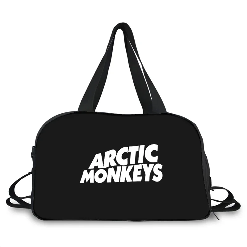 Arctic Monkeys-Sac messager multifonction, sac de voyage portable, grande capacité, impression 3D, tendance de la mode