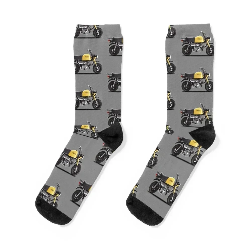 Calcetines The Monkey Bike para baloncesto, Liga brillante, calcetines cortos de anime para mujer, calcetines tobilleros para hombre, calcetines con liga brillante para Crossfit, calcetines para hombre y mujer