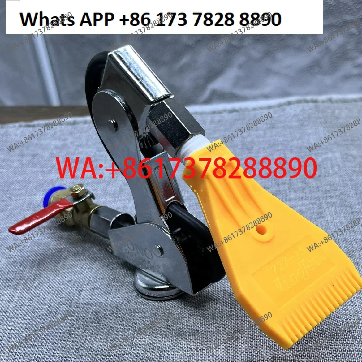 Long flat porous duck bill hair gun