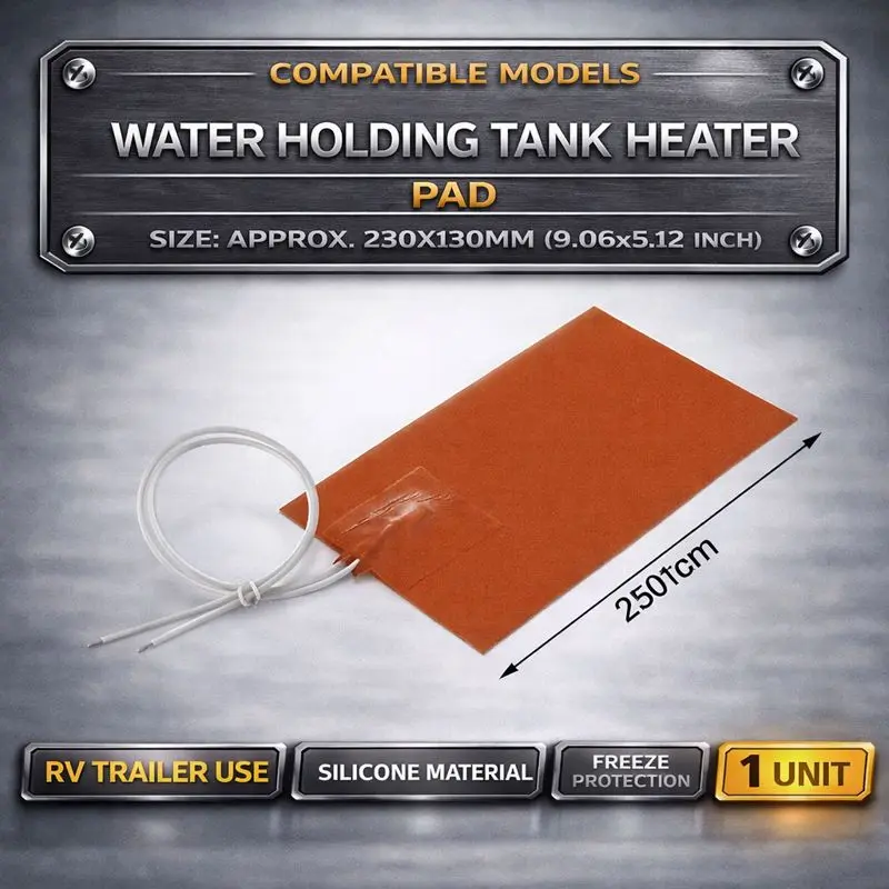 

Силиконовый нагревательный мат для защиты от замерзания зимой для бака для воды в автодомах, прицепах и кемперах, автозапчасти