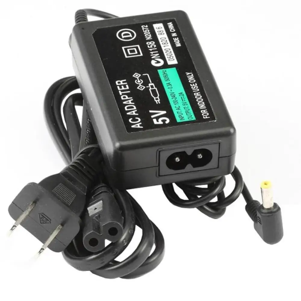 

5V AC Adapter Home Wall Charger Power Supply Charging for Sony PSP 1000/2000/3000 Console EU US Plug