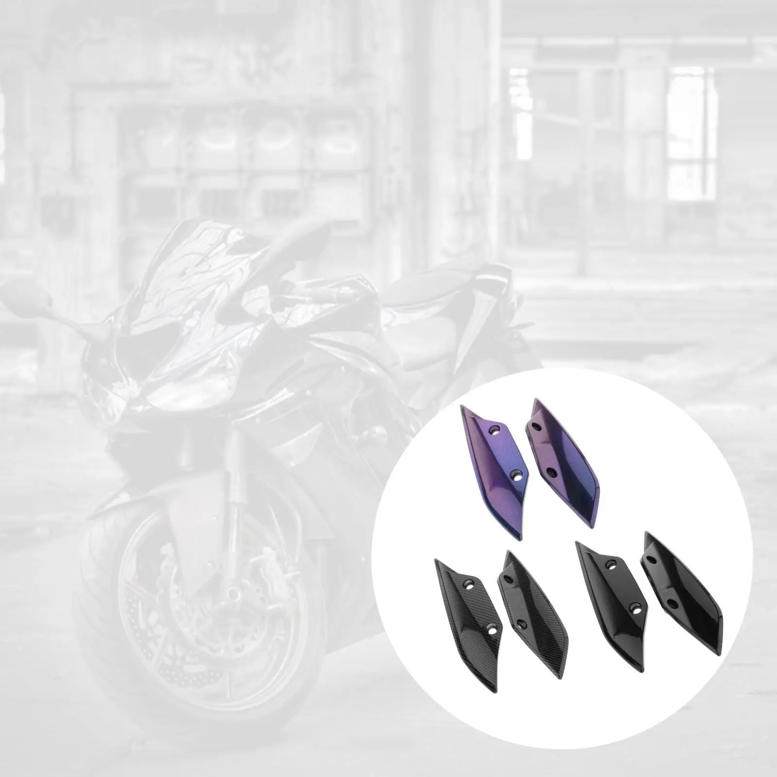 

Motorcycle Winglets Upper Side Panel Fairing Wings for S1000RR 2016
