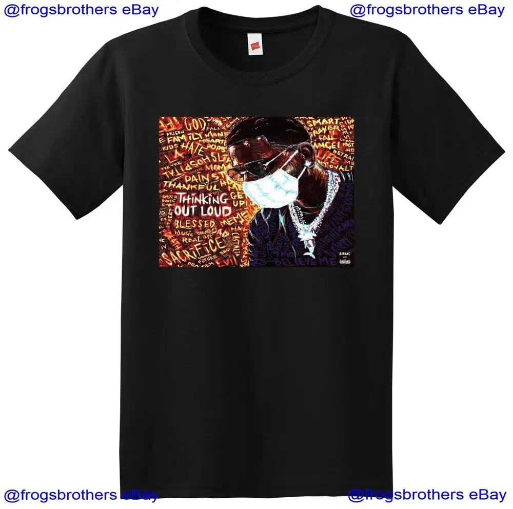 *NEW* YOUNG DOLPH T SHIRT Thinking Out Loud Vinyl Cover SMALL MEDIUM LARGE Or XL Unisex T-shirts For Man Woman Short