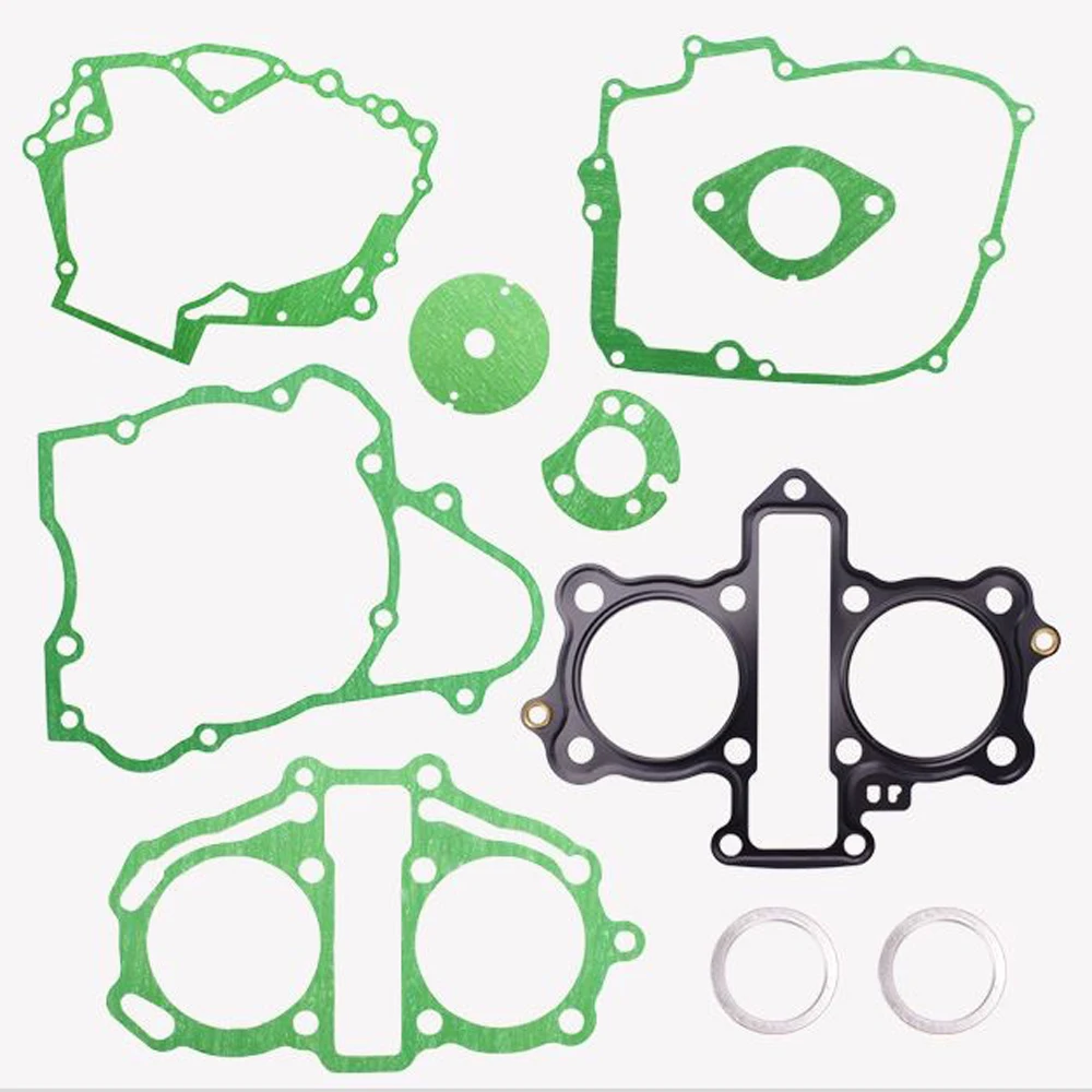 Motorcycle Gaskets Kit for Sundiro Lifan Jialing Qjmotor Honda CA250 CMX250 CB250 DD250 SDH250 QJ250 2-Cylinders Engine Gaskets