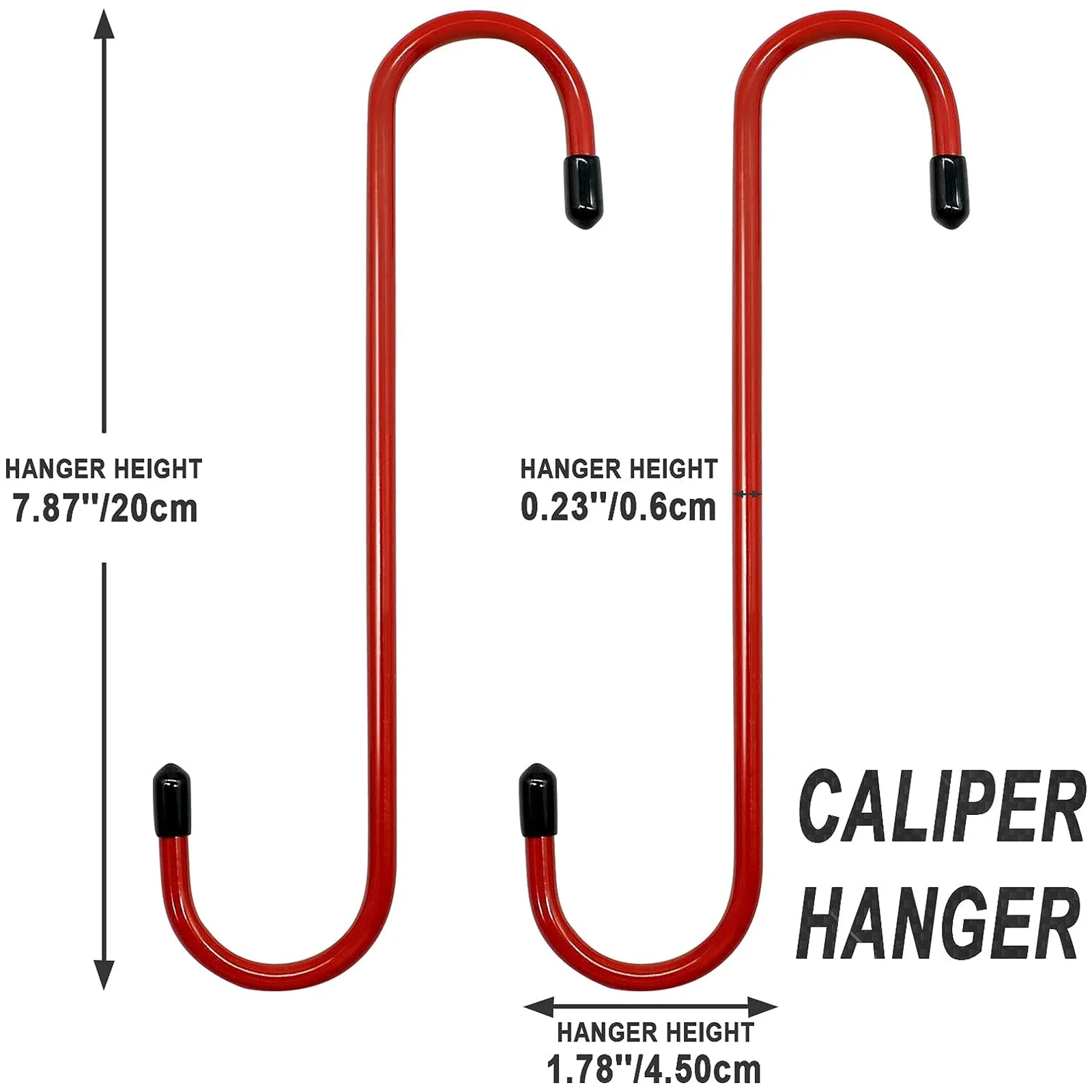 Automotive Brake Caliper Hanger S-Shape Suspension Disc Service Tool - Service Brake Caliper Hooks for Automotive Repair view 2