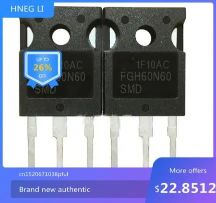 

10PCS HOT NEW FGH60N60SMD FGH60N60 60N60 TO247