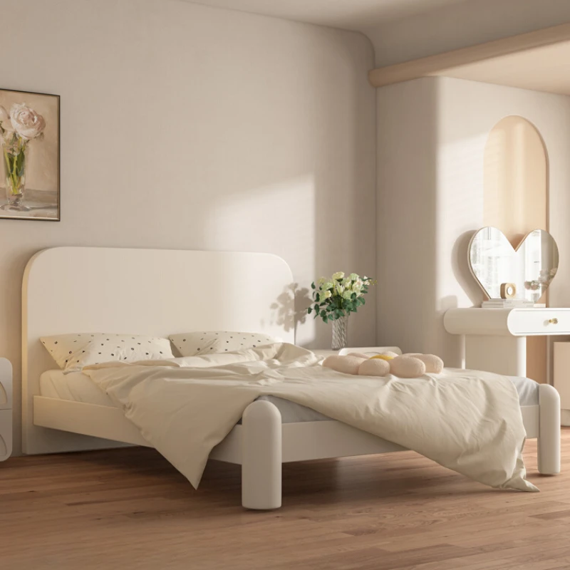 Camas de una sola persona para niños y niñas, muebles de dormitorio infantiles de princesa pequeña, moderna y sencilla, QF50TC