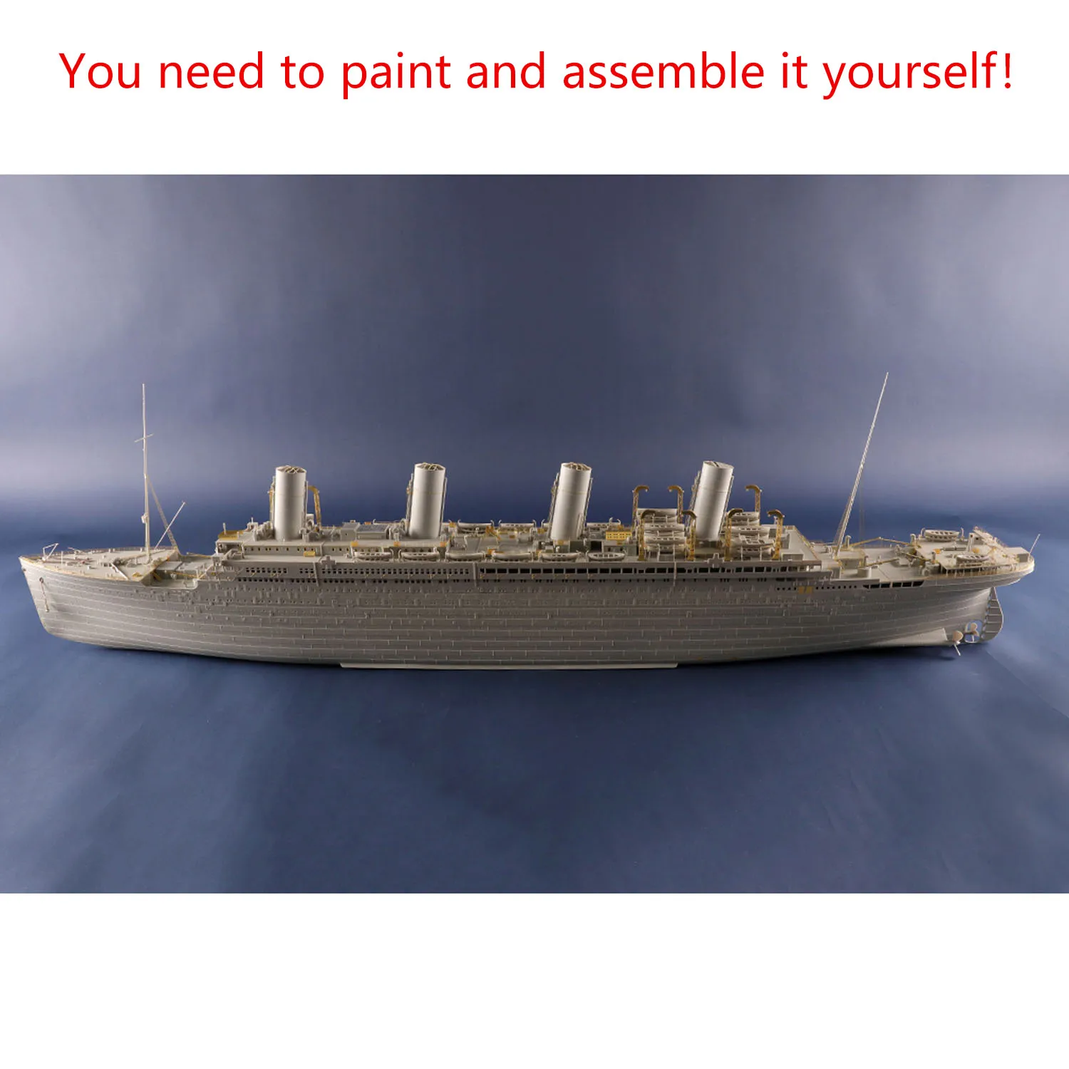 

Trumpeter 1:200 HMHS Britannic 03721, модель больничного корабля, более 2170, детали, металлическая якорная цепь, подарок «сделай сам» для продвинутого игрока