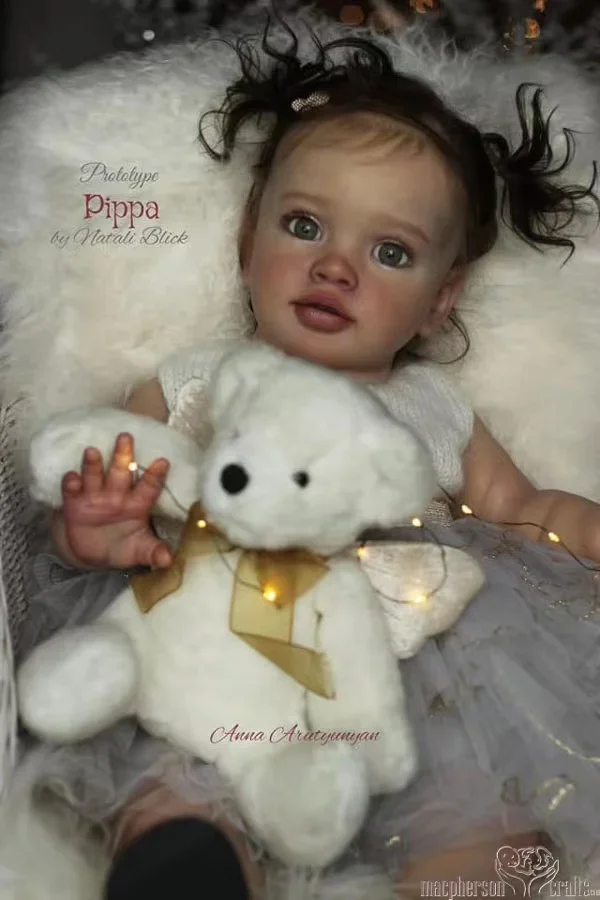 [En stock] EGO 26 PULGADAS Edición Sold Out Reborn Baby Pippa Kit realista de tacto suave sin pintar