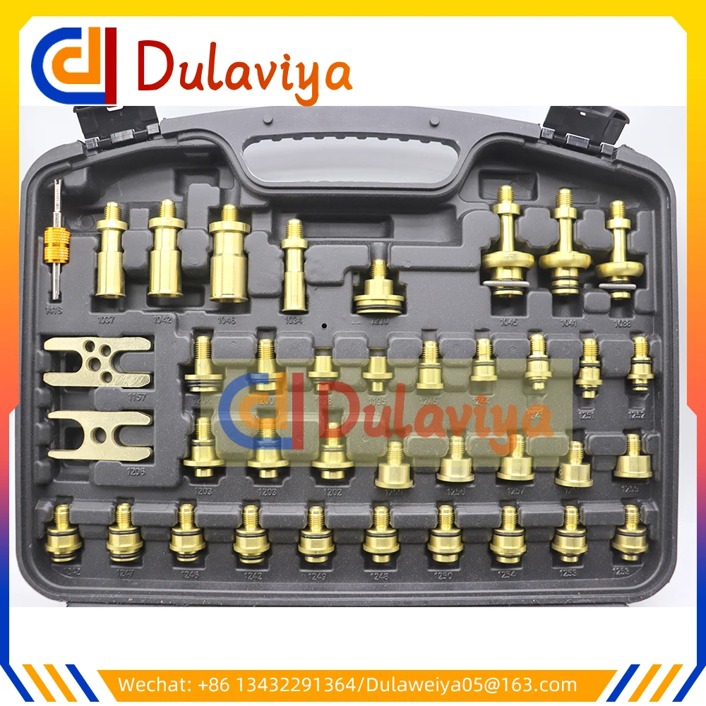 

A/C AC Universal Leak Test Adapter Leak Detection Repair Tool leak detector For Europe America Asia Car Fit for 90% Cars