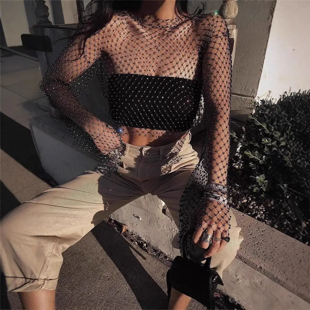 

Women's Long Sve Hooded T-irt Top Slim Fit European Sle Pure Color Nylon Fabric Spring Summer Faion Ladies' Tee