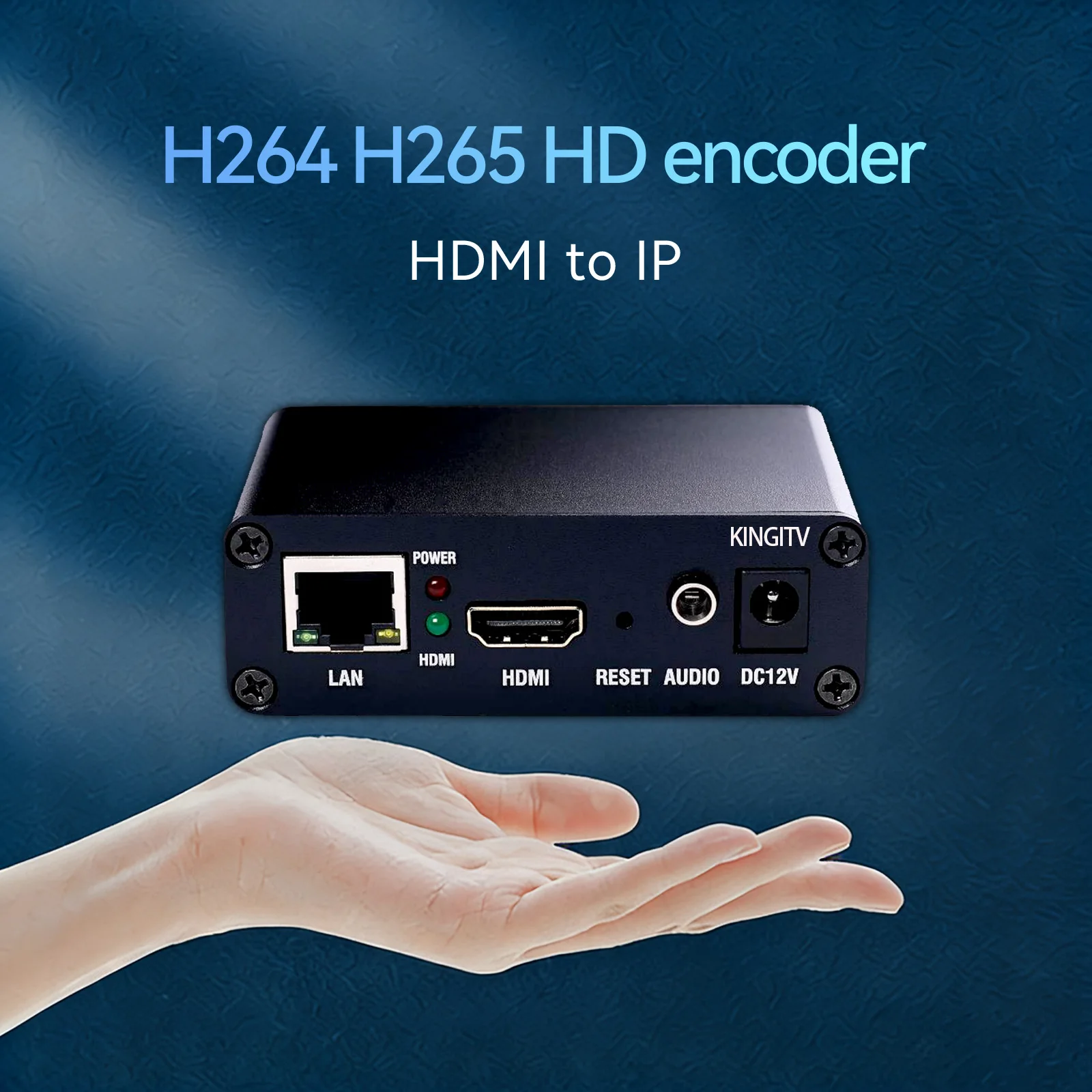 

HDMI to IP Encoder mini H.265/H.264 video For RTMP/RTSP/HTTP/UDP/SRT/ONVIF 1080P Hot-Sale IPTV Live Stream