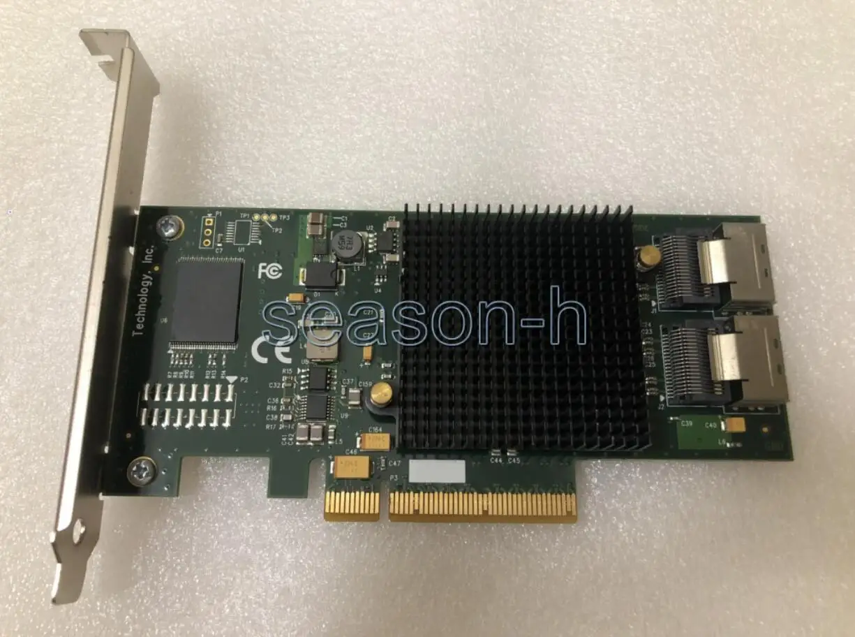 

ExpressSAS H308 8-Internal Port SAS SATA II PCIe Host Adapter Full Profile