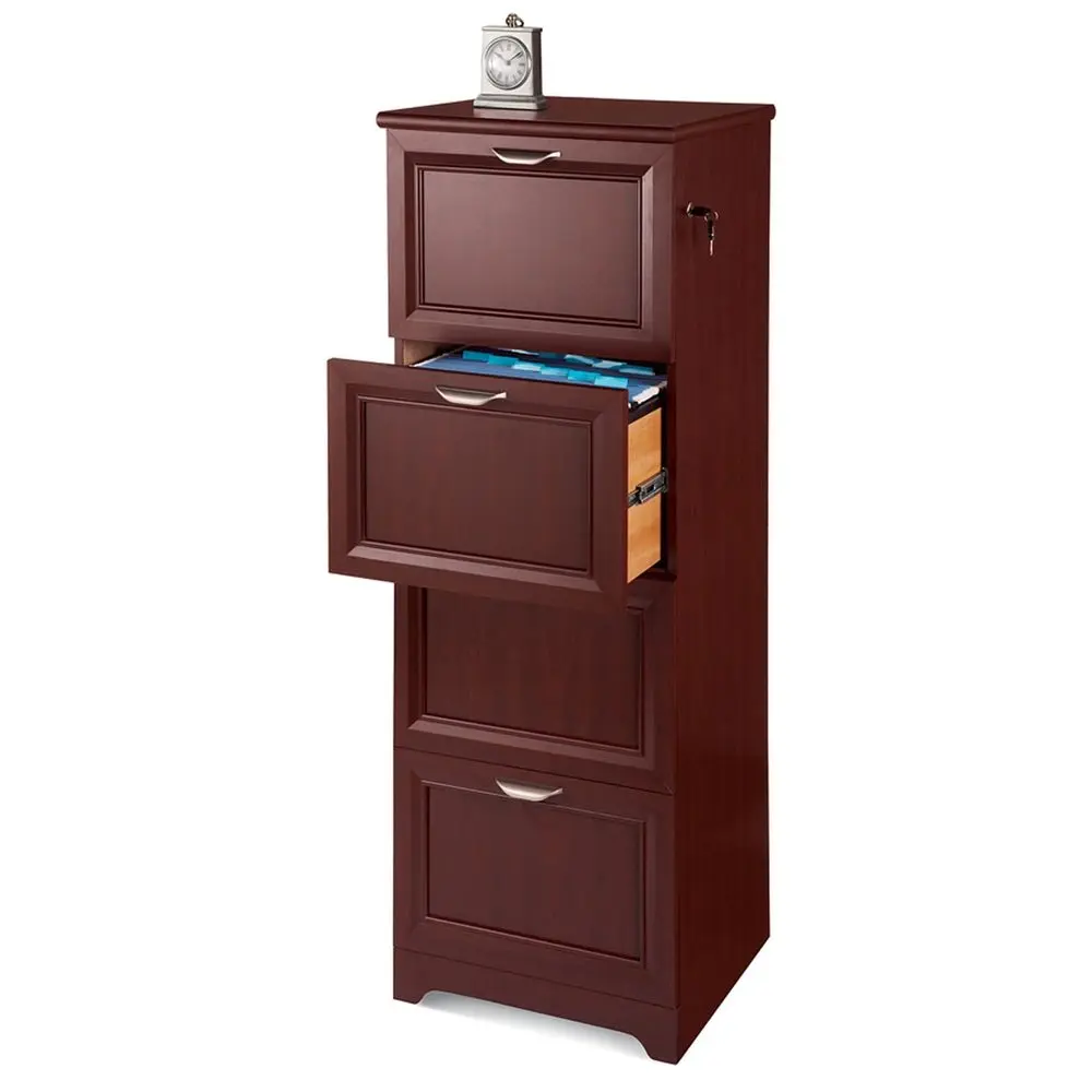 Magellan 19 D Vertical 4Drawer File Cabinet, Classic Cherry