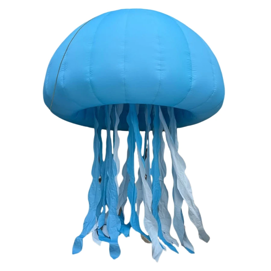 

Надувная синяя медуза с длинными щупальцами, воздушный шар в виде медузы, висит в торговом центре, ночных клубах, свадьбе для украшения