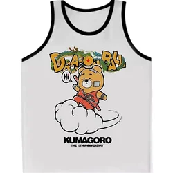 2024 Limited Edition KUMAGORO Tank Tops,  Cute Bear Sleeveless Singlet, Men's Undershirt Male Fitness Muscle Vest M L XL XXL 3XL