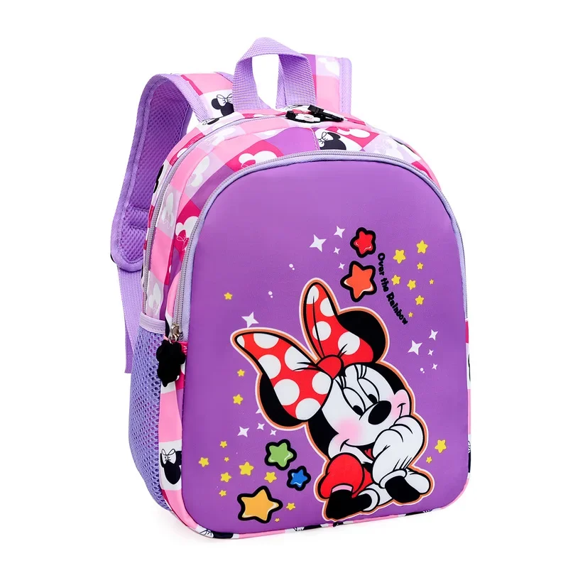 

Disney cartoon Mickey Mouse Minnie Student Schoolbag Cartoon Cute Girls backpack Kindergarten Shoulder Bag