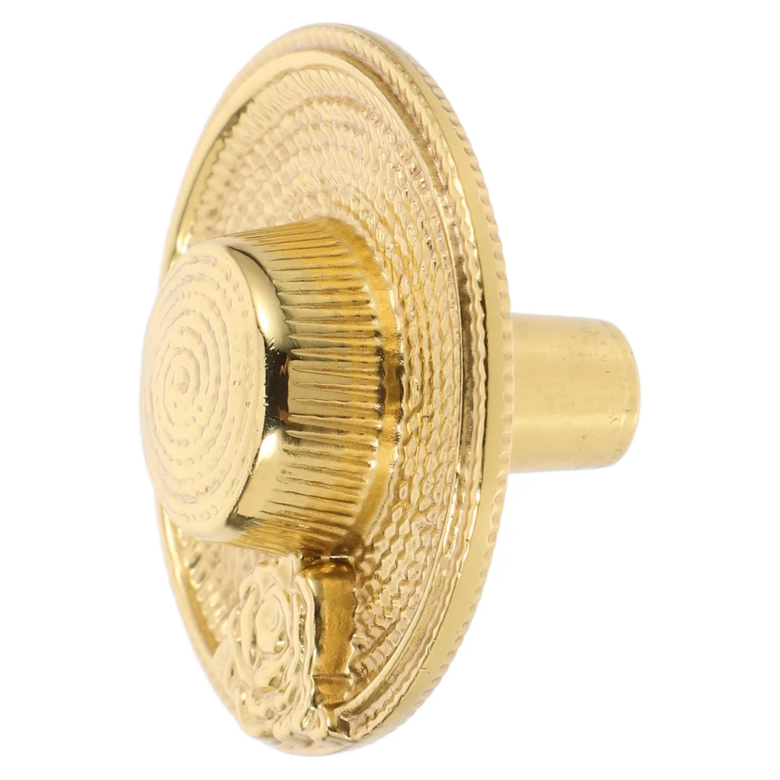 Brass Cabinet Knob Hat Shape Vintage Drawer Knob for Cabinets Shelves Wardrobe Shoe Cabinet Dresser Door Furniture Upgrade