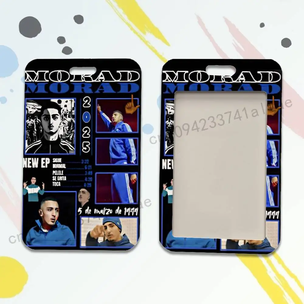M-Morad M-MDLR Badge Holder Pass Bus Work Card Cover Chest Pocket Students Card Holder Small Gift