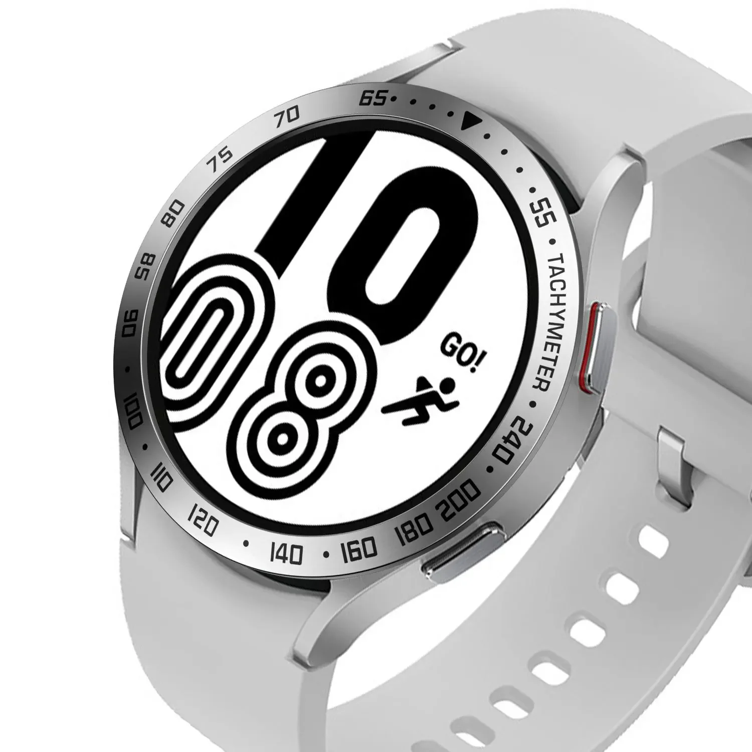 Metal Bezel For Samsung Galaxy Watch 6/5/4 40mm 44mm Time/Speed Scale Frame Protective Ring Watch 6 47mm 43mm 46mm 42mm Classic image 5