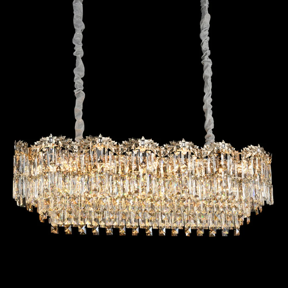 1000mm Crystal Glass Crystal Chandelier for Villa Living Room Hotel